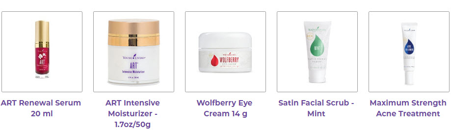 other essential oil skin care products